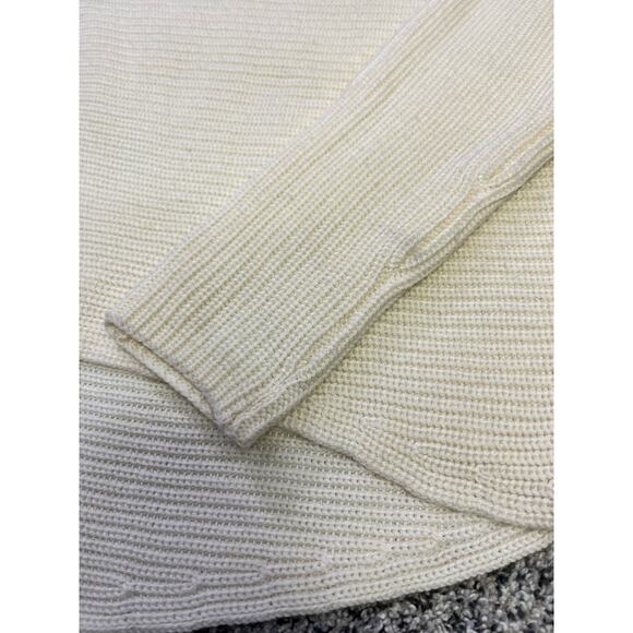 Athleta Cream Knit Long Sleeve Sweater, Sz‎ Small Activewear Athleisure CozyCore - Picture 4 of 11